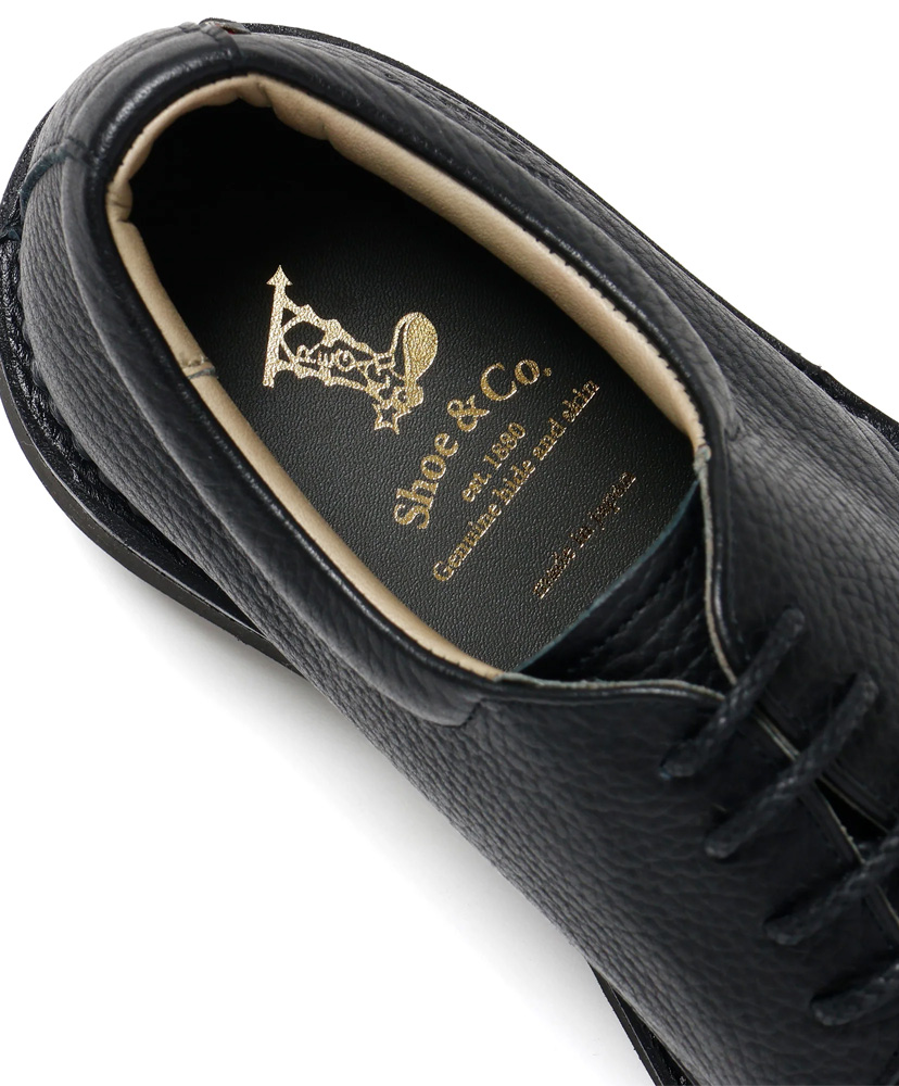 Oblique Plain-Toe GTX_Black Embossed Black Embossed/ブラックエンボスド 25cm
