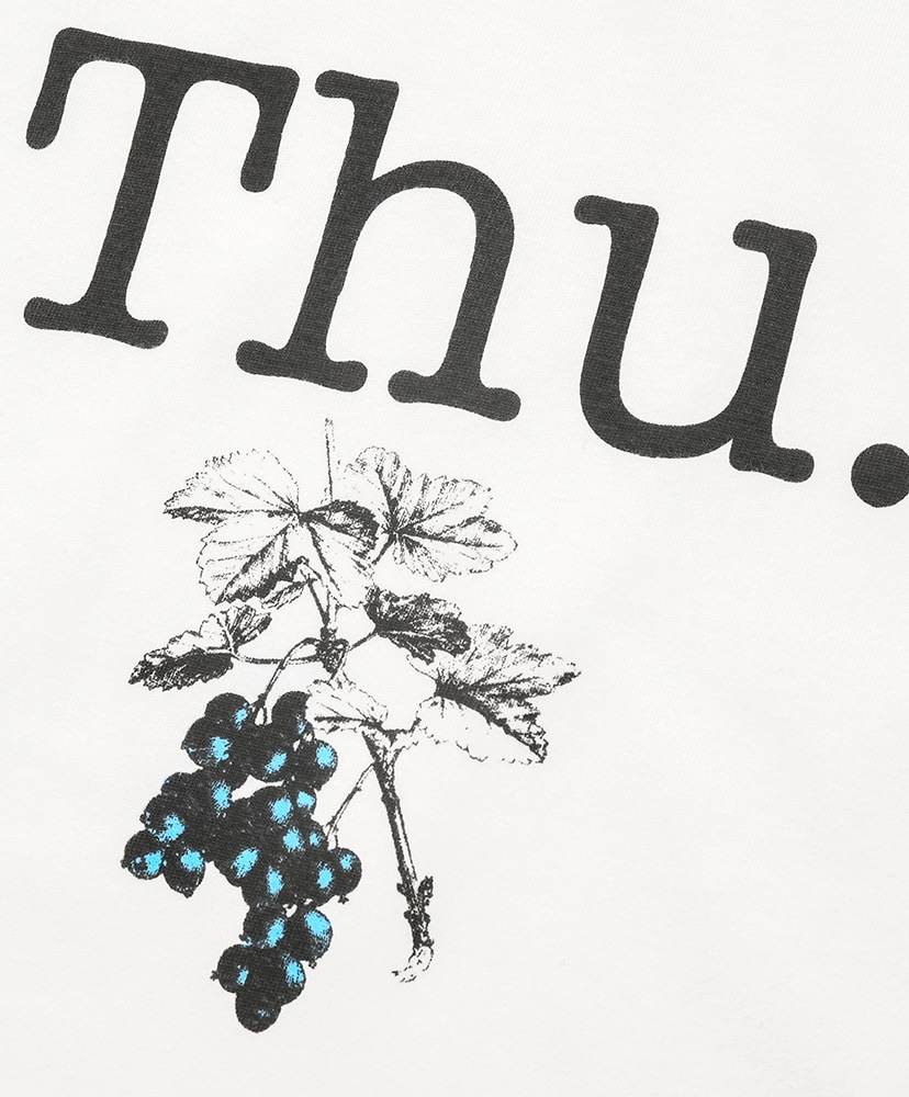 One Week S/S Tee (Thu) White/ホワイト L(MEN)