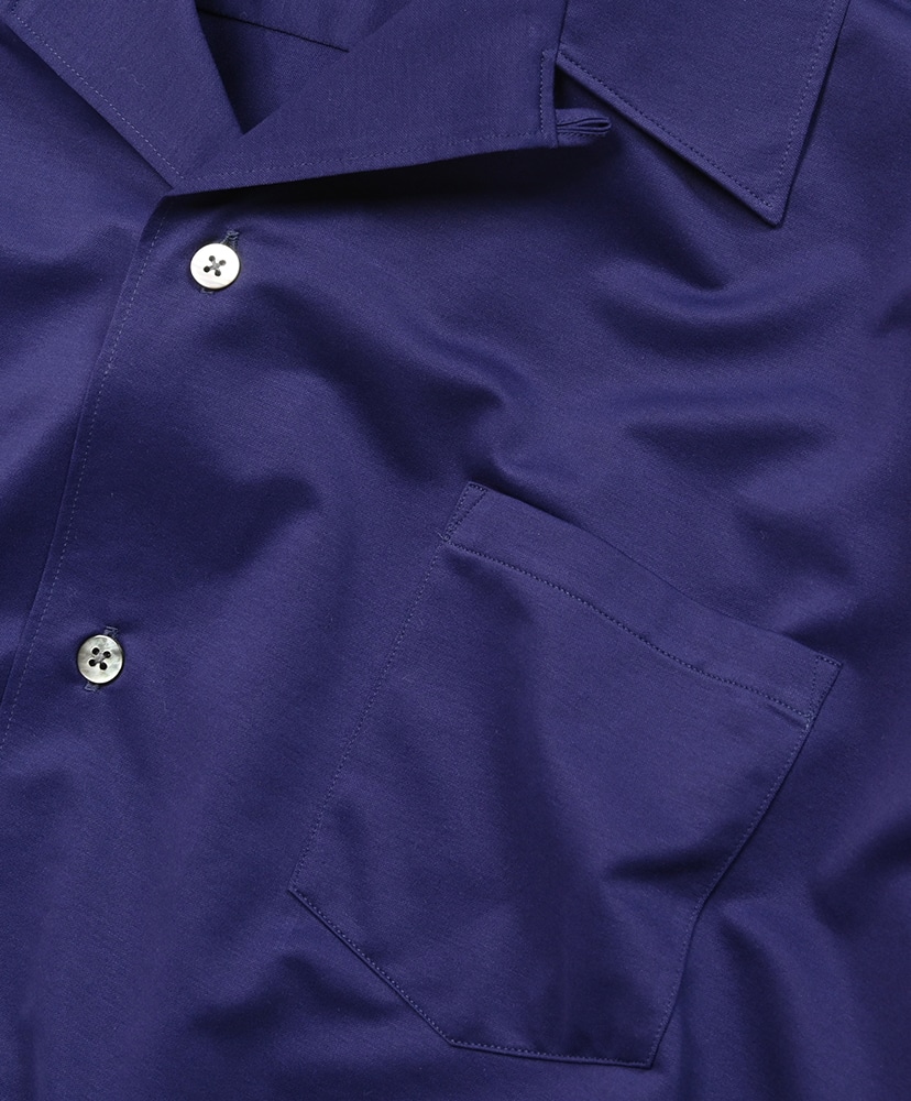 46G Ether Shirt Purple Navy/パープルネイビー L(MEN)