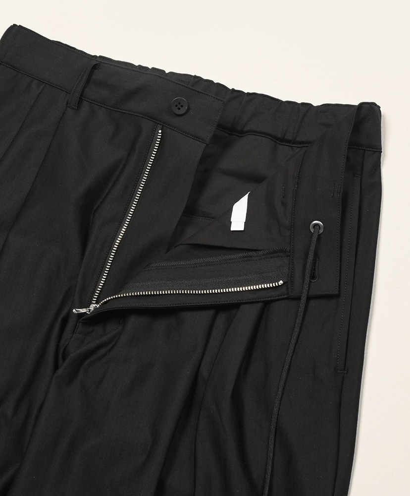 36G Wool Trousers Black/ブラック L(MEN)