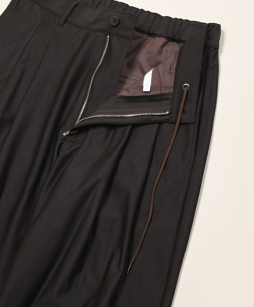 36G Wool Trousers Brown/ブラウン L(MEN)