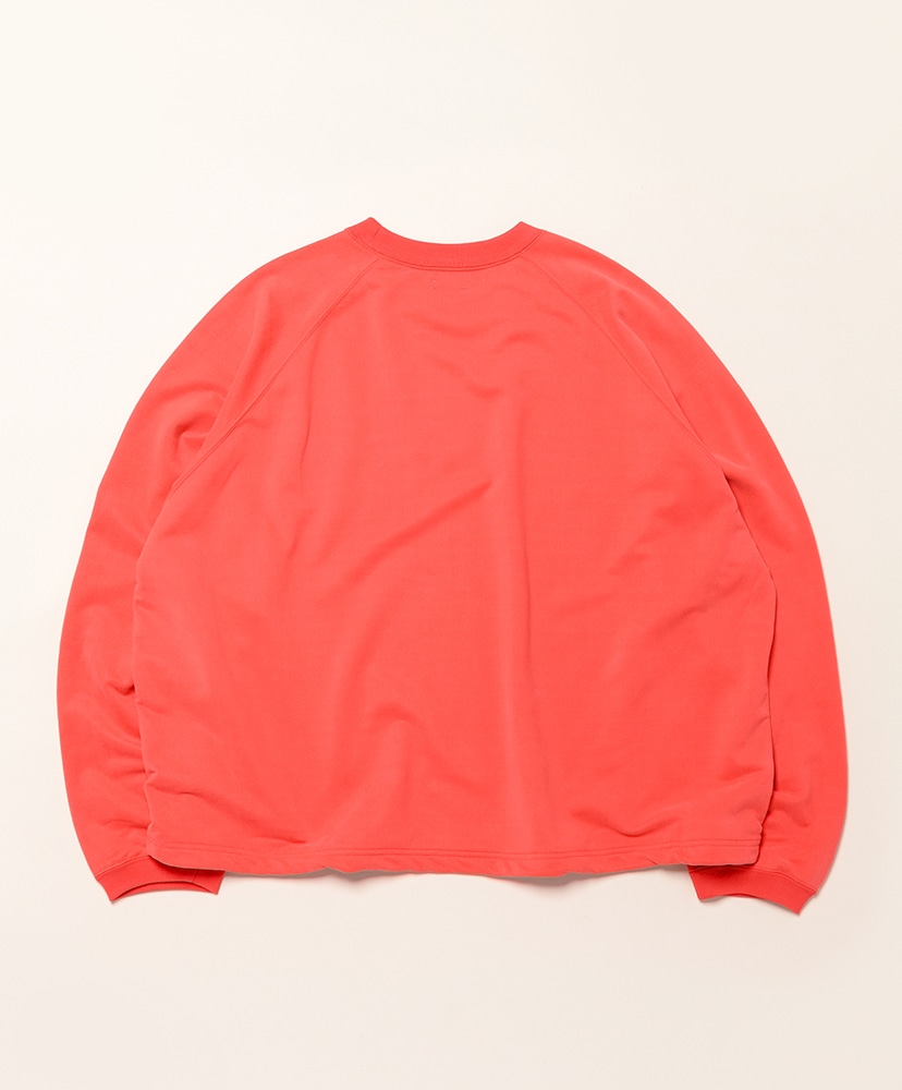 28G Cupro Raglan Pullover Pink Red/ピンクレッド M(MEN)