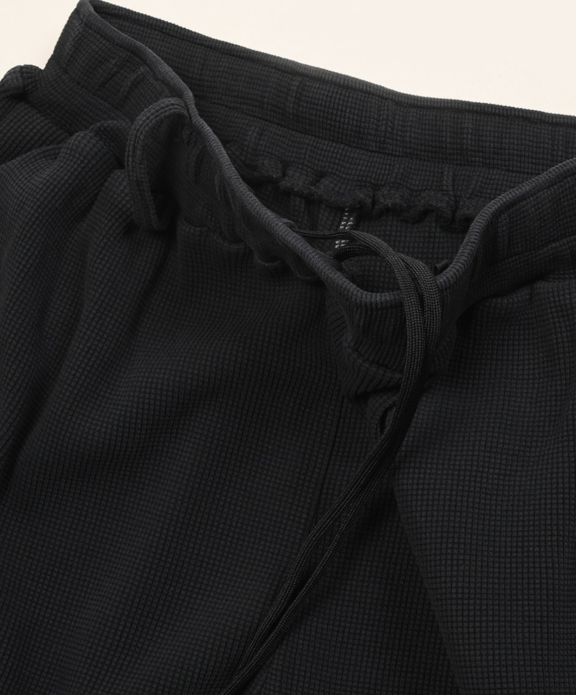 18G Waffle Pants Black Sulfur Dye/ブラックサルファーダイ L(MEN)