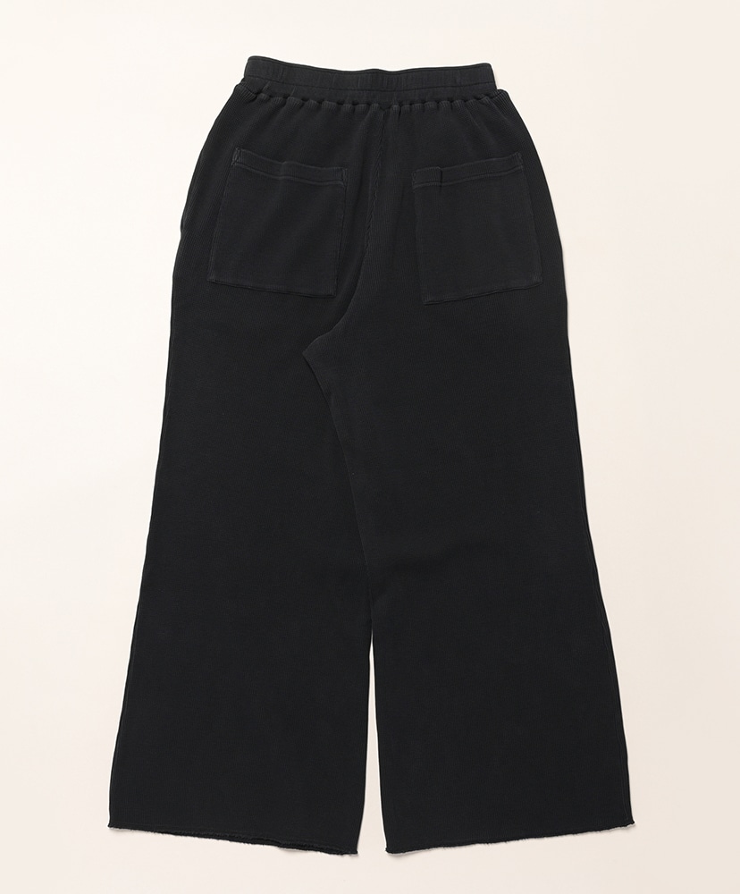 18G Waffle Pants Black Sulfur Dye/ブラックサルファーダイ L(MEN)