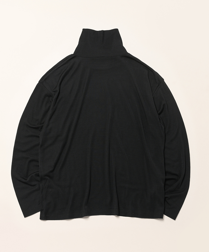 18G Wool Turtleneck Black/ブラック M(MEN)
