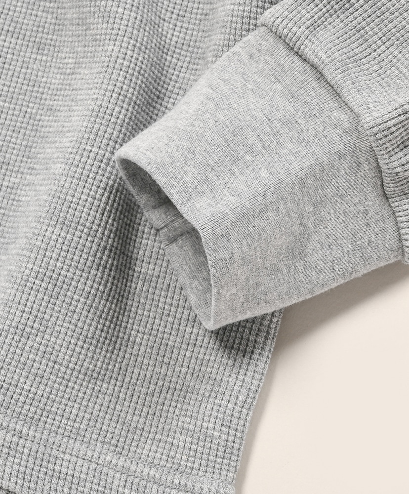 18G Heather Waffle Gray/グレー L(MEN)