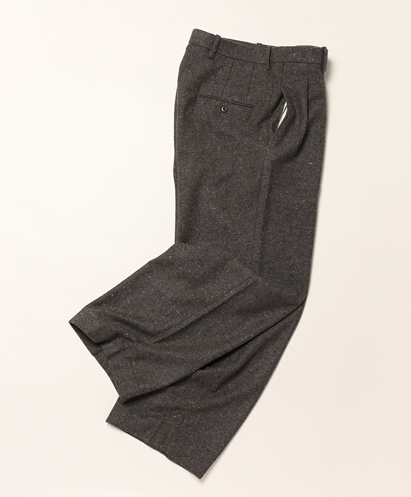 Tucked Baggy Pants Mocha Grey/モカグレー 36(MEN)
