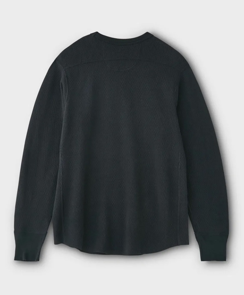 Thermal Henley Top Ink Black/インクブラック 2(MEN)