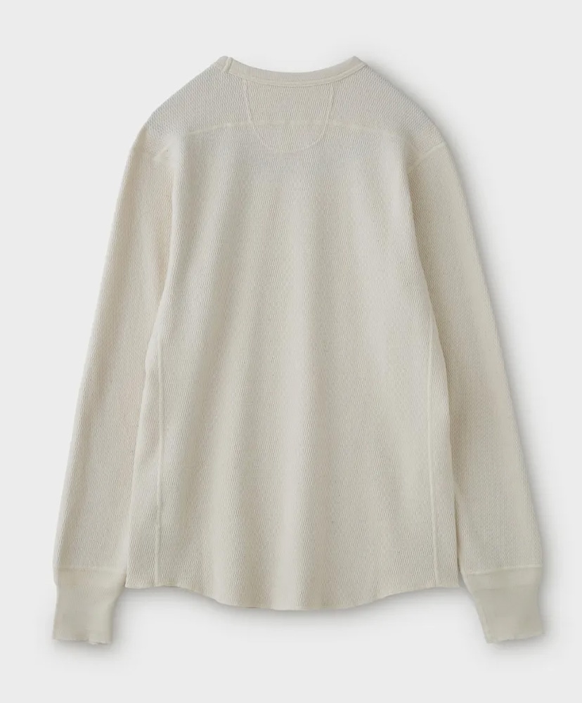 Thermal Henley Top Natural/ナチュラル 2(MEN)