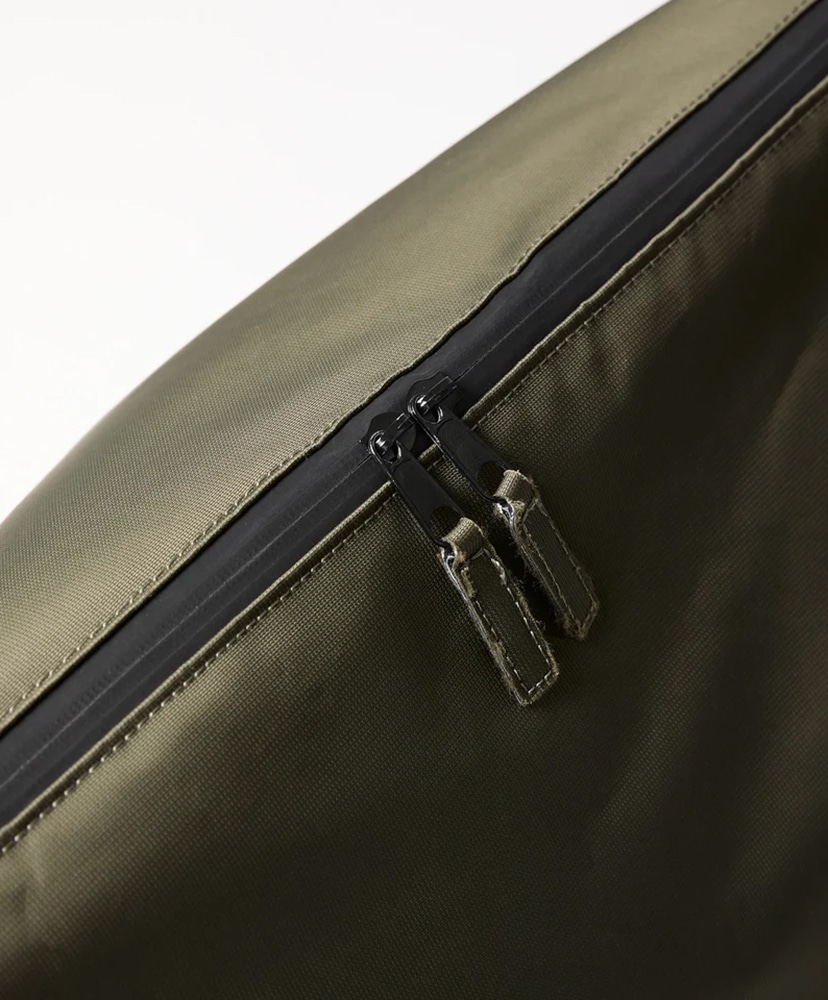 Nylon Messenger Bag Khaki Grey/カーキグレー F