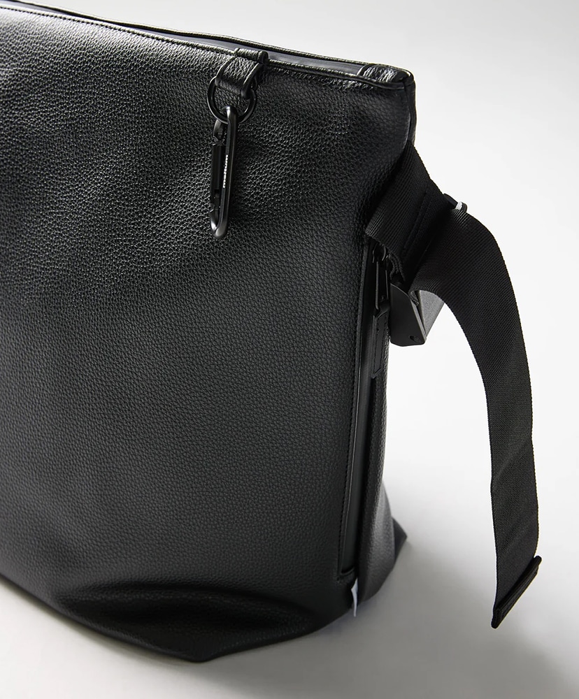Leather Messenger Bag Black/ブラック FREE