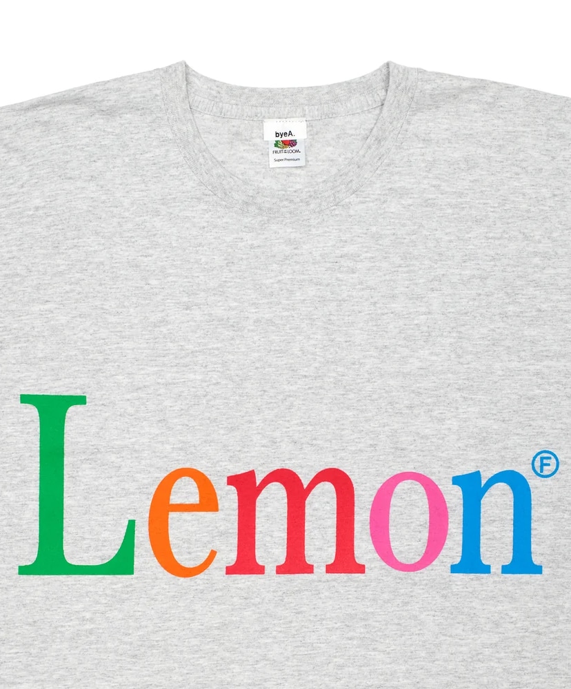 NOT APPLE Tee Lemon - Fruit of the Loom Edition Gray/グレー L(MEN)