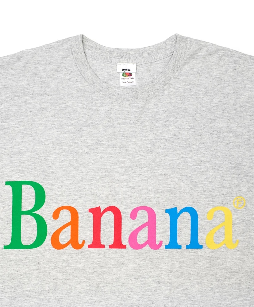 NOT APPLE Tee Banana - Fruit of the Loom Edition Gray/グレー L(MEN)