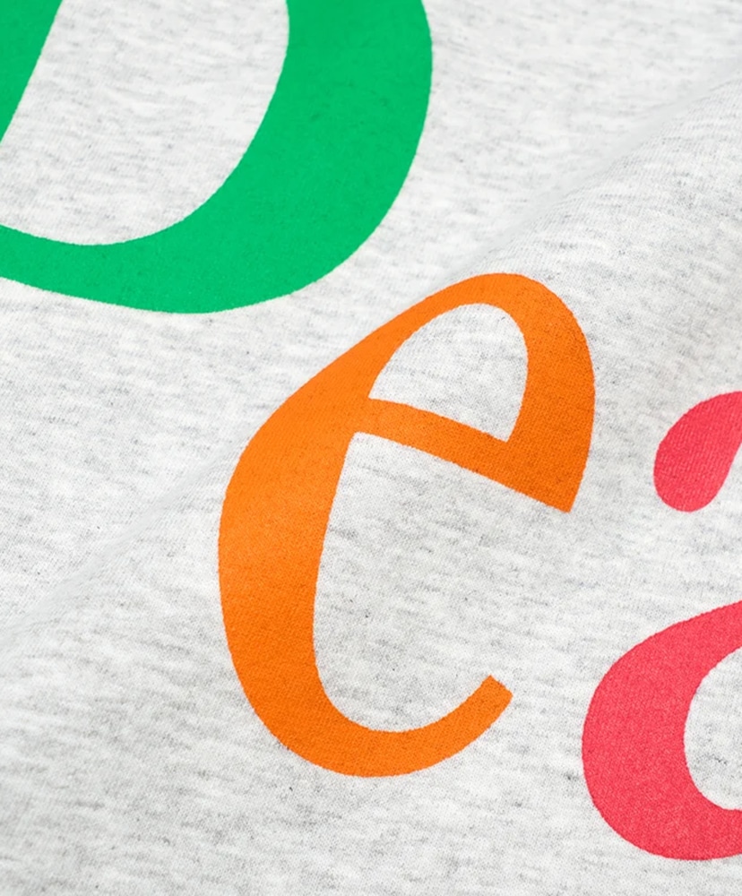 NOT APPLE Tee Peach - Fruit of the Loom Edition Gray/グレー L(MEN)