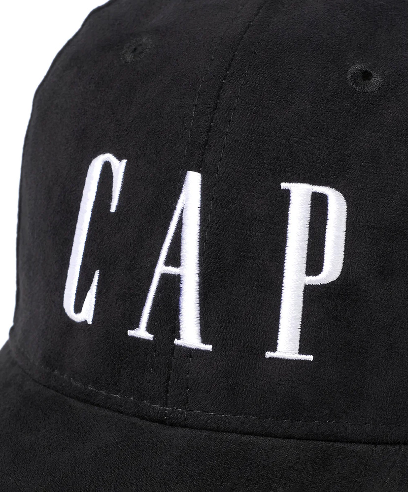CAP CAP FAKE SUEDE Black/ブラック F(UNISEX)