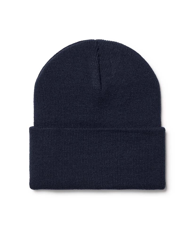 CAP KNIT CAP PATCH Navy/ネイビー F(UNISEX)