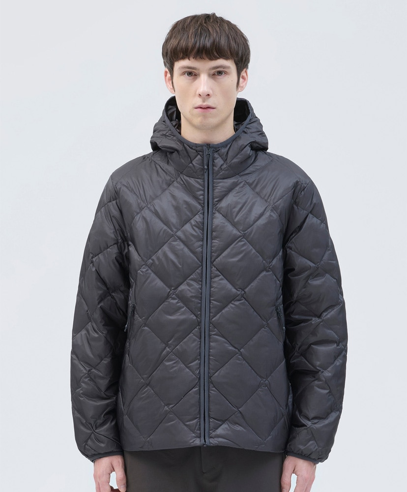Base LT Down Hooded Jacket Charcoal Black/チャコールブラック L(MEN)