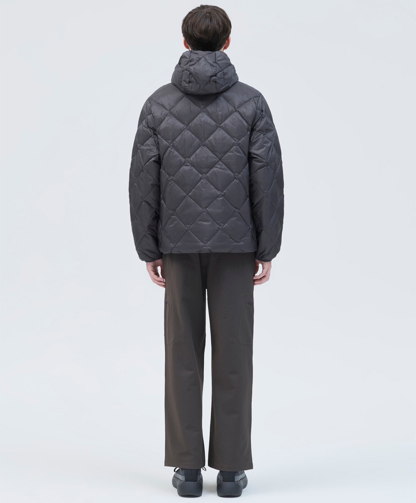 Base LT Down Hooded Jacket Charcoal Black/チャコールブラック L(MEN)