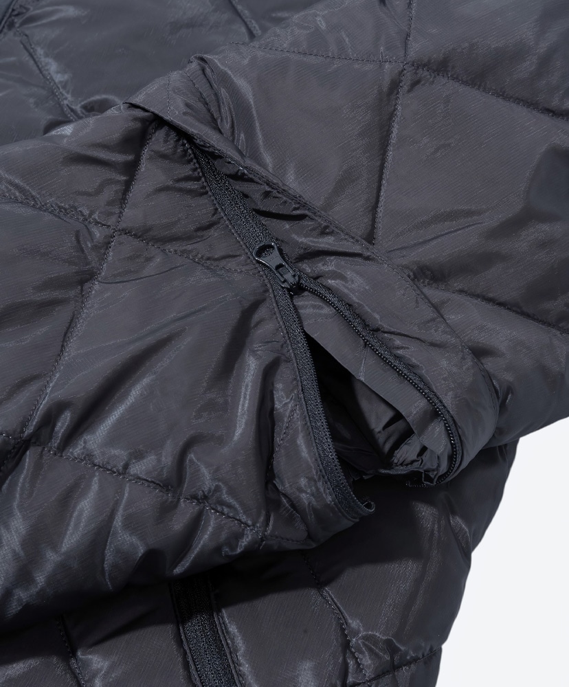 Base LT Down Zip Jacket Charcoal Black/チャコールブラック L(MEN)
