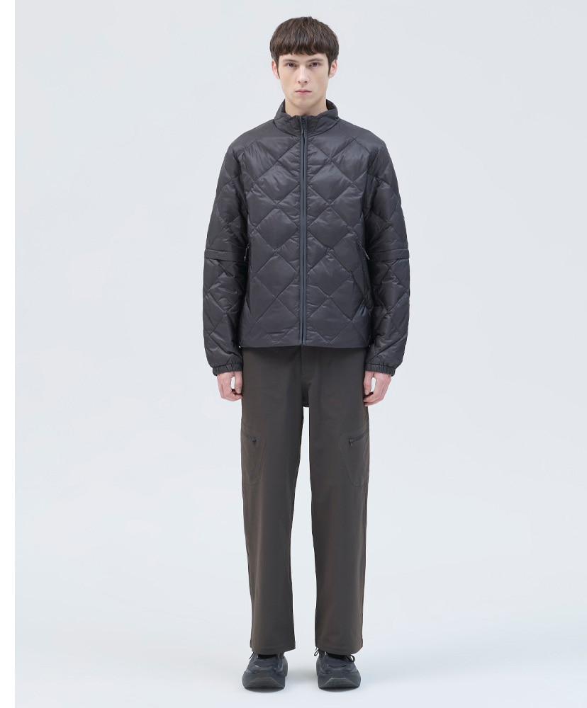 Base LT Down Zip Jacket Charcoal Black/チャコールブラック L(MEN)