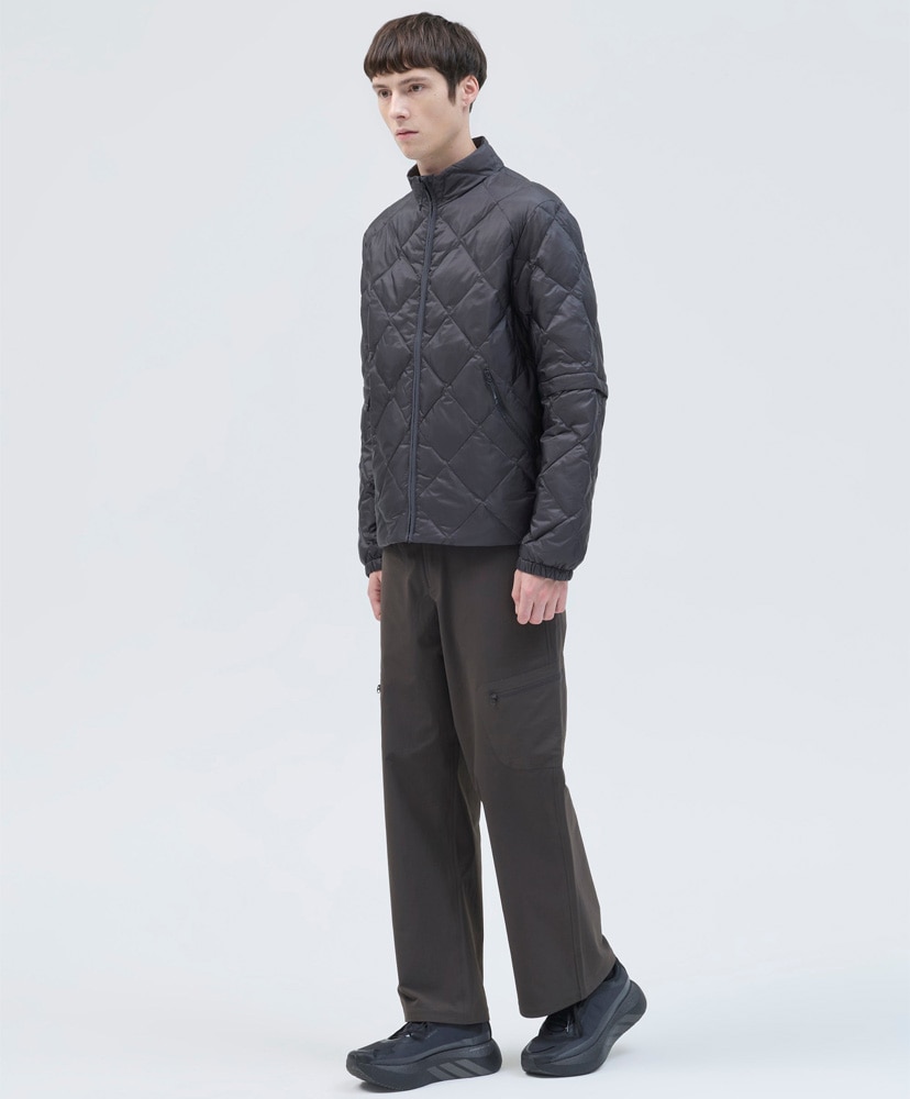 Base LT Down Zip Jacket Charcoal Black/チャコールブラック L(MEN)