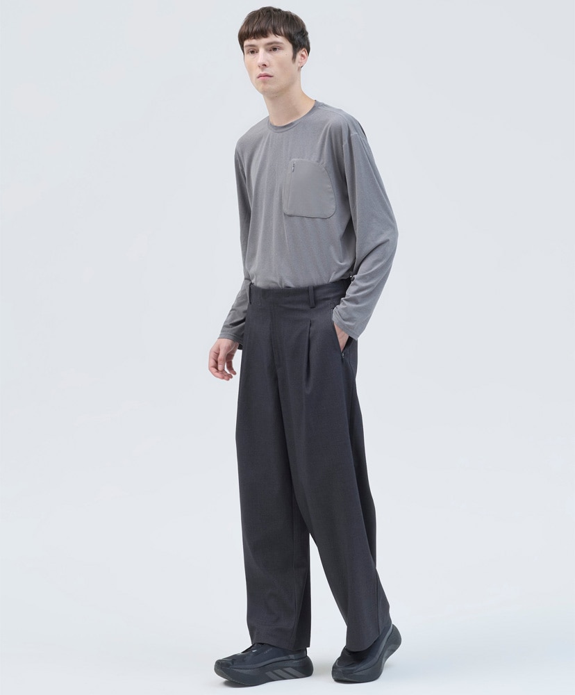 Waypoint Texture Trouser DK Gray/DK グレー L(MEN)