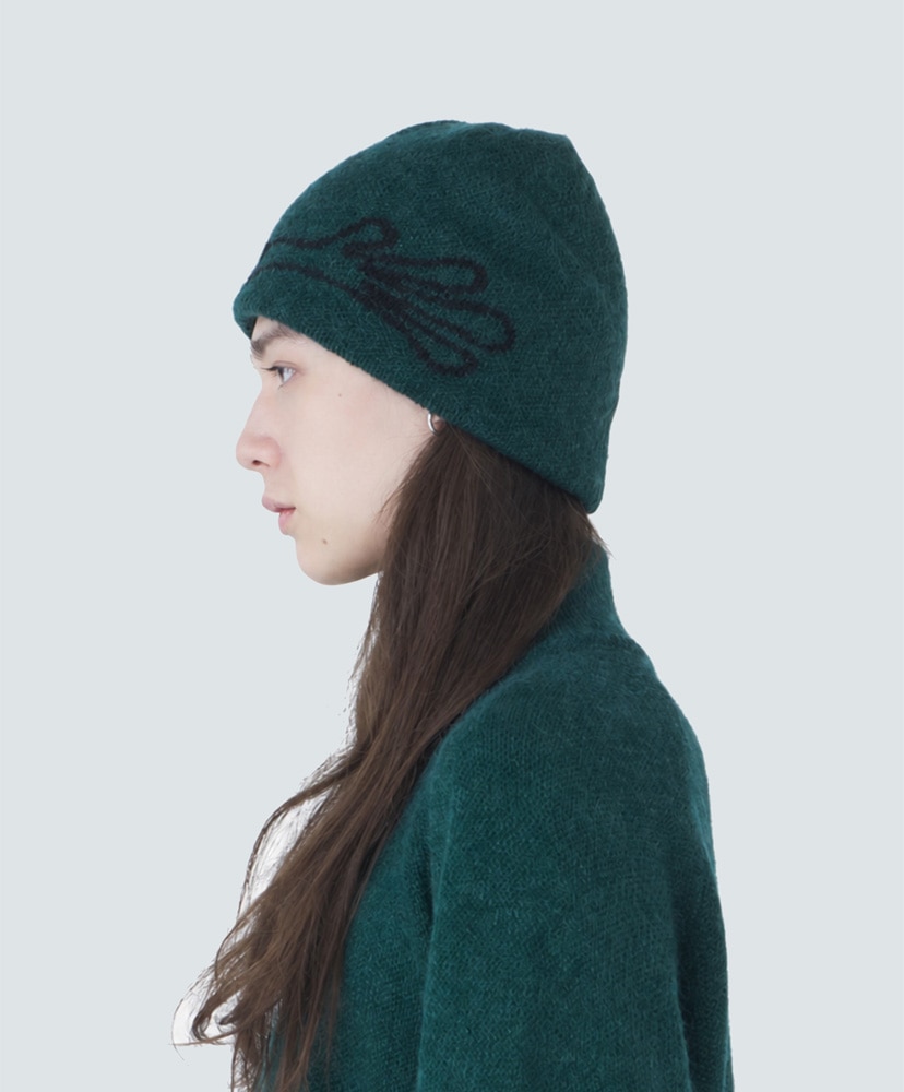 Exploration Mohair Mixed Beanie Forest Green/フォレストグリーン OS