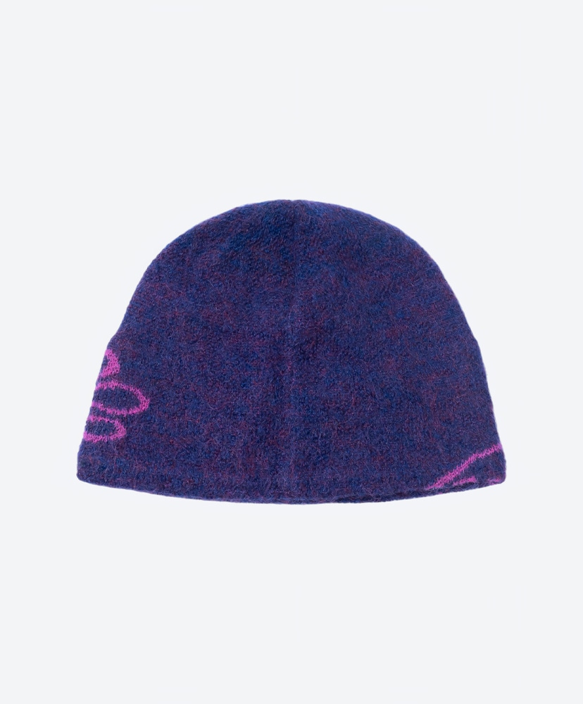 Exploration Mohair Mixed Beanie Purple/パープル OS