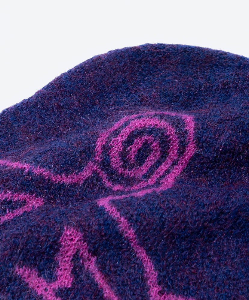 Exploration Mohair Mixed Beanie Purple/パープル OS