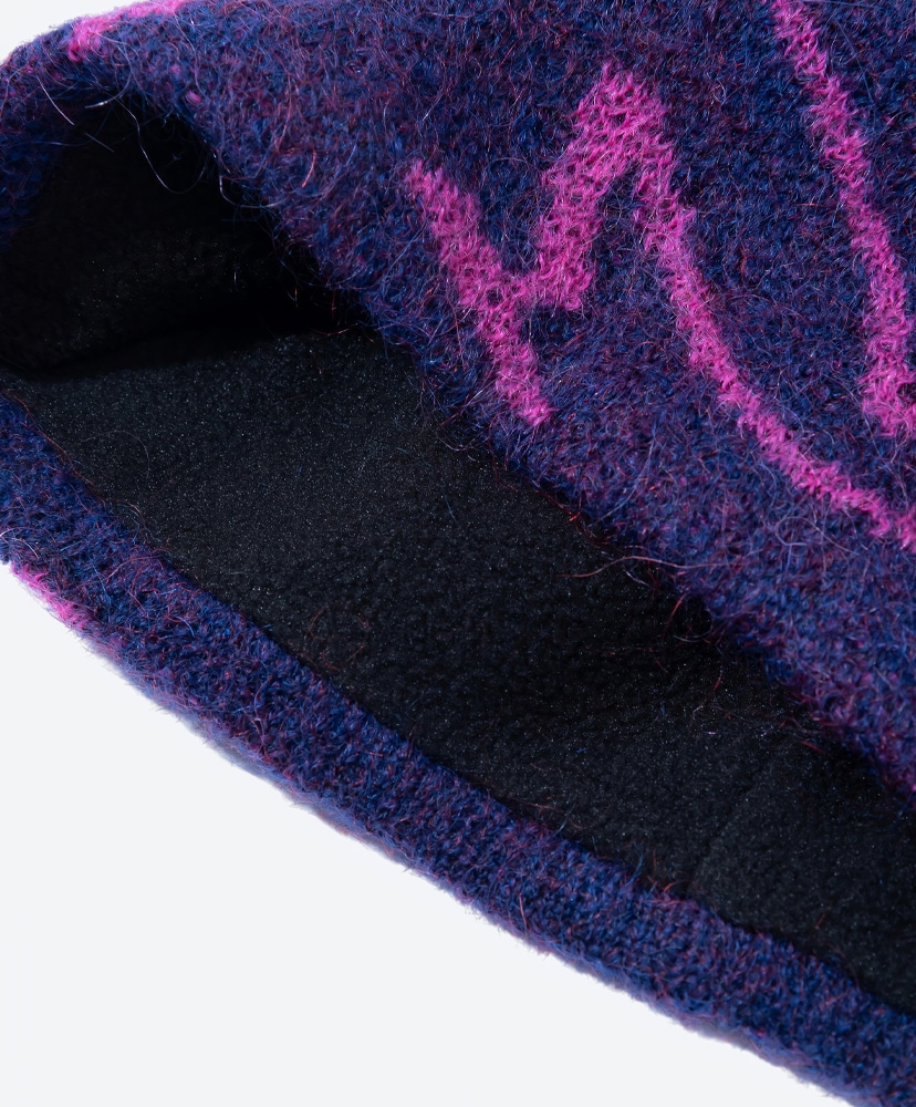 Exploration Mohair Mixed Beanie Purple/パープル OS