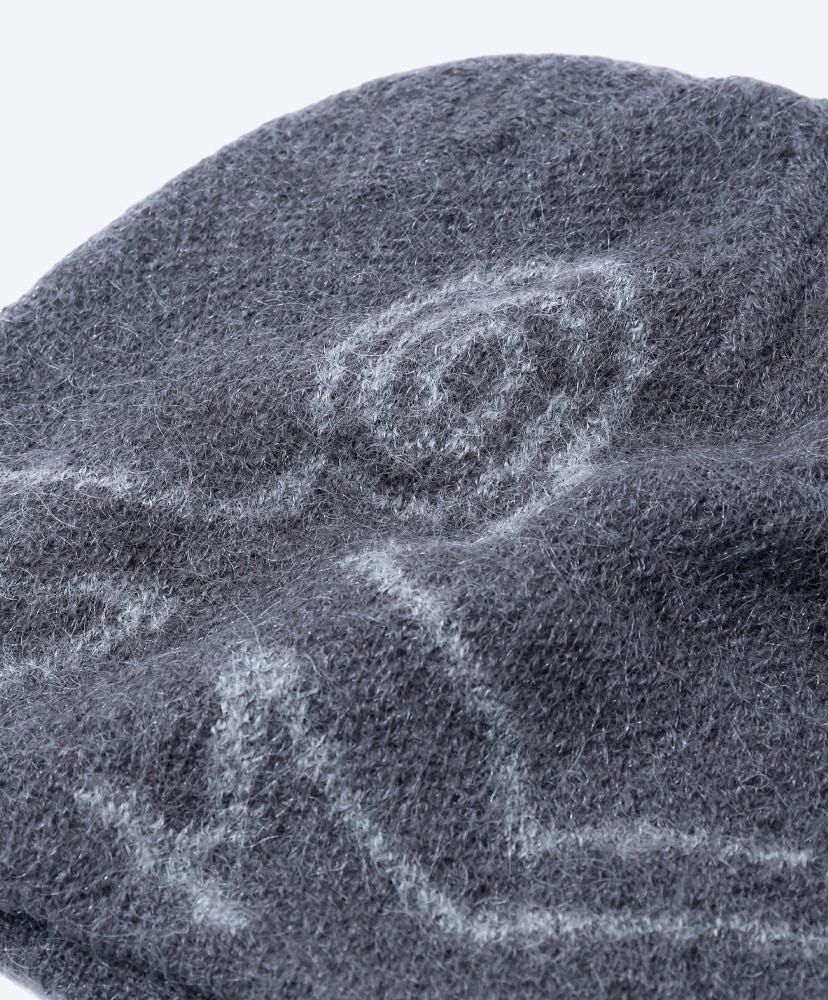 Exploration Mohair Mixed Beanie Slate Brown/スレートブラウン OS