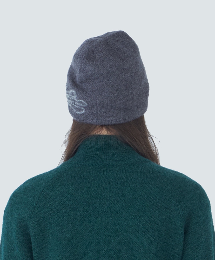 Exploration Mohair Mixed Beanie Slate Brown/スレートブラウン OS