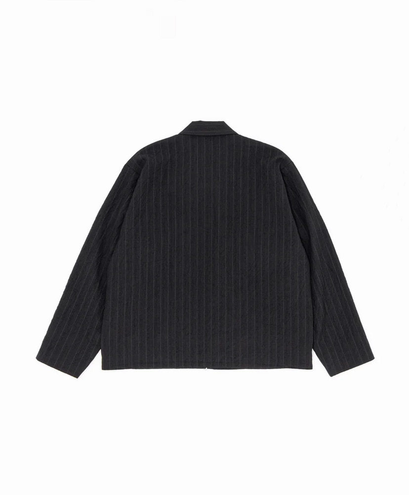 Wool Classic Stripe Zip Blouson Black/ブラック M(MEN)