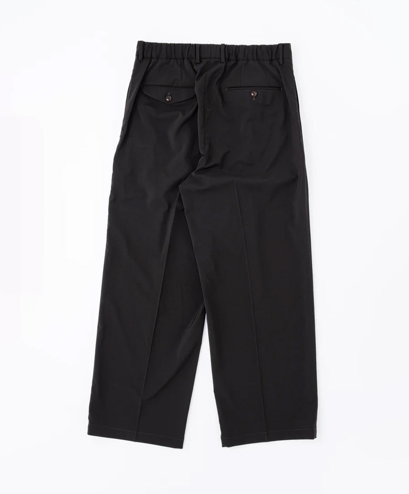 Double Pleated Trousers Brown/ブラウン M(MEN)