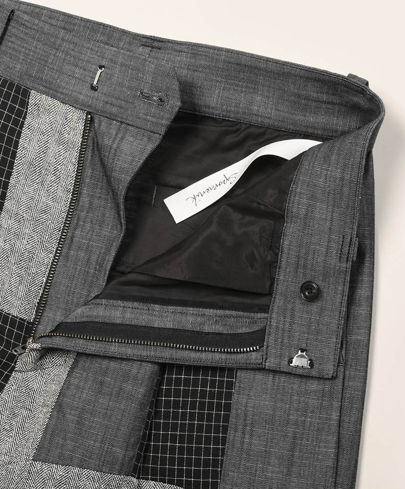 Wide tcuk pants 008 Black/ブラック 4(MEN)