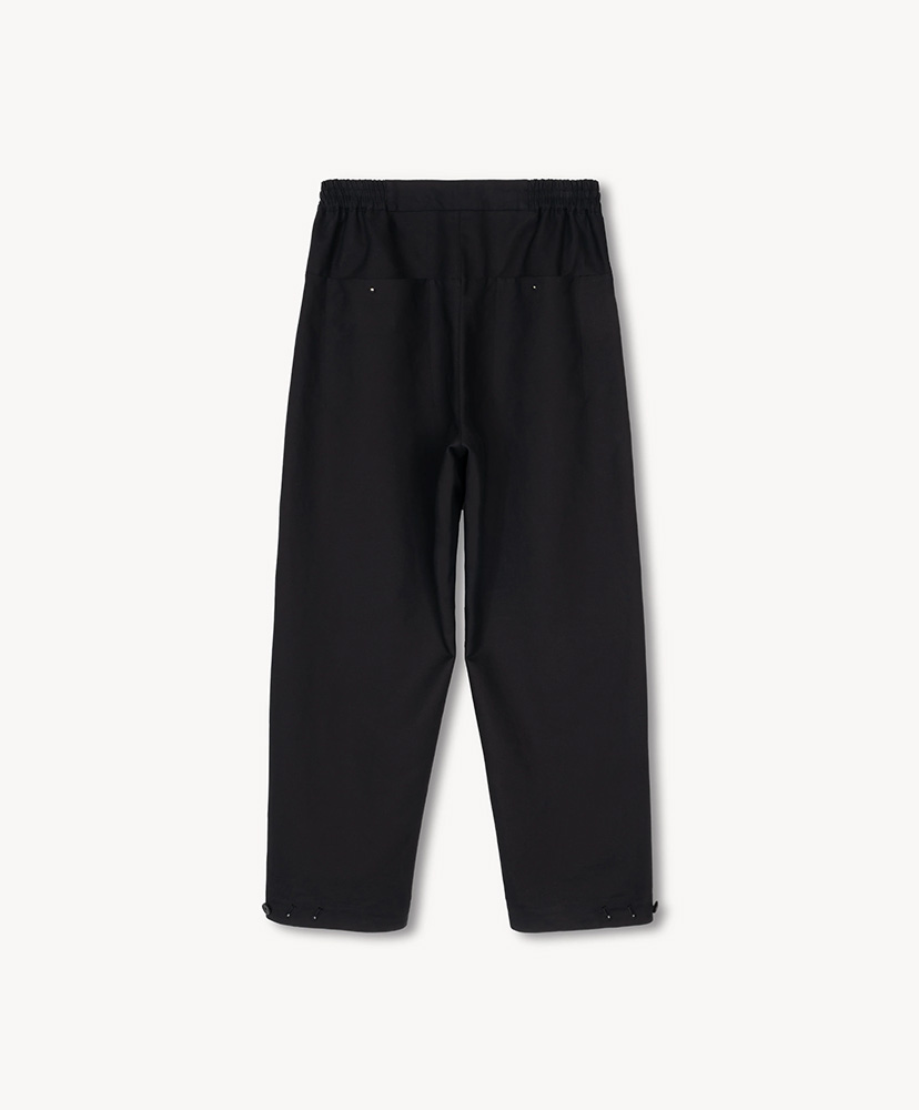 Cohen Relaxed Trousers in Technical Cotton Black/ブラック 46(MEN)