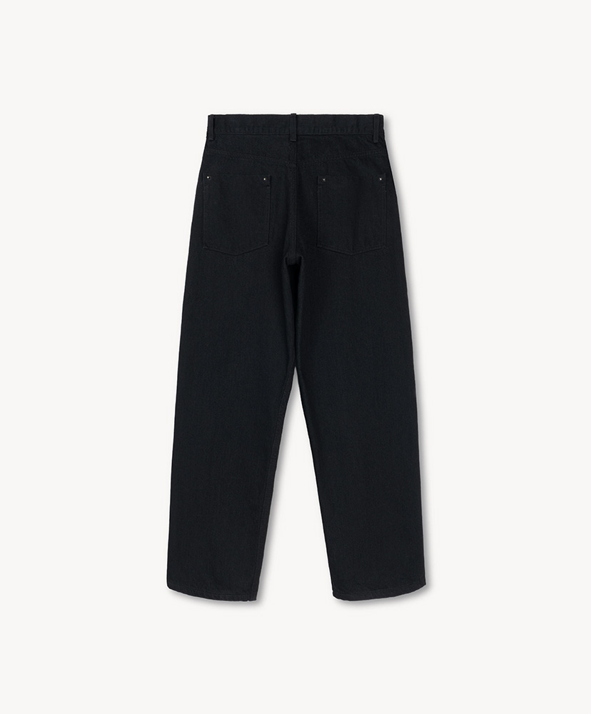 Cole Studded Jeans in Organic Cotton Black/ブラック 48(MEN)