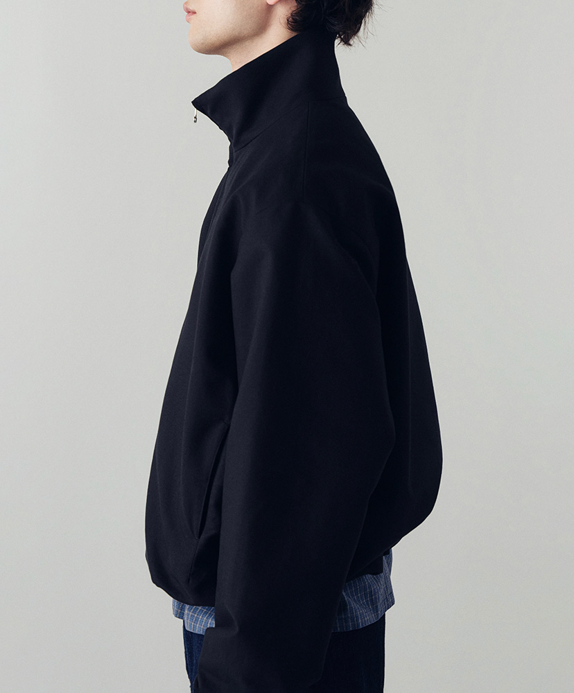 Caviar Track Jacket in Technical Cotton Black/ブラック 44(MEN)