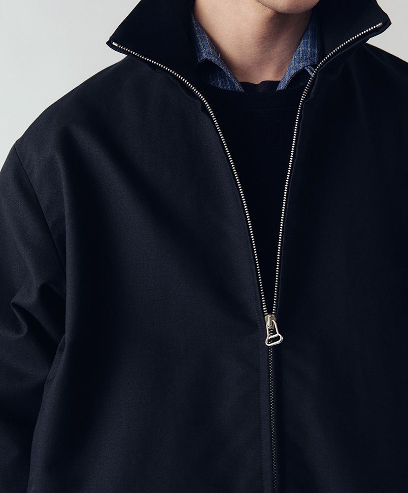 Caviar Track Jacket in Technical Cotton Black/ブラック 44(MEN)