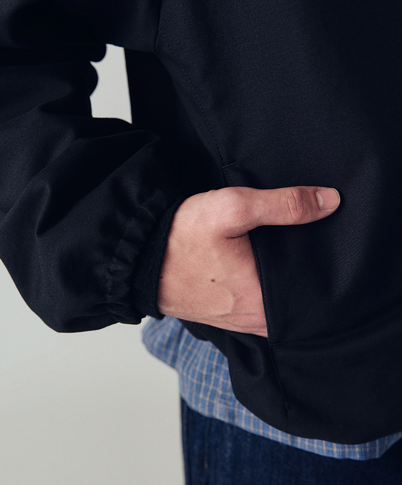 Caviar Track Jacket in Technical Cotton Black/ブラック 44(MEN)