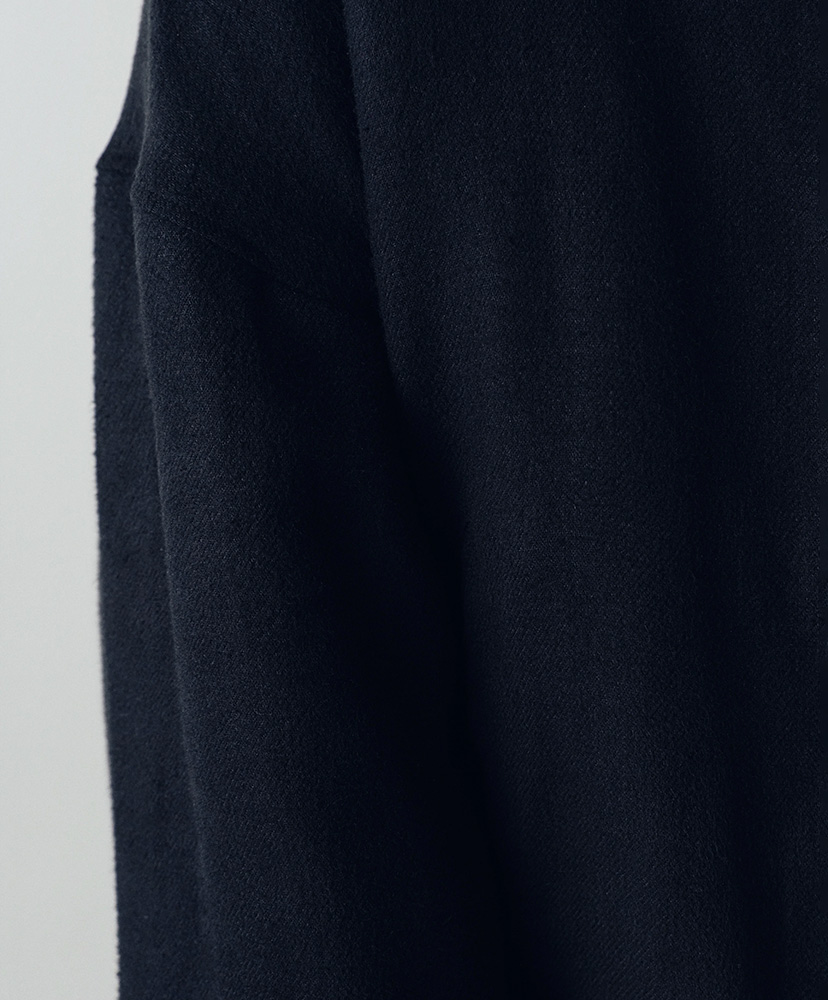 Bale Cocoon Bomber in Linen Viera Black/ブラック 48(MEN)