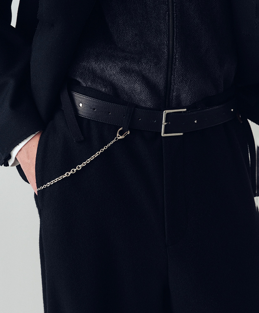 Linea Studded Belt Black/ブラック OS(MEN)