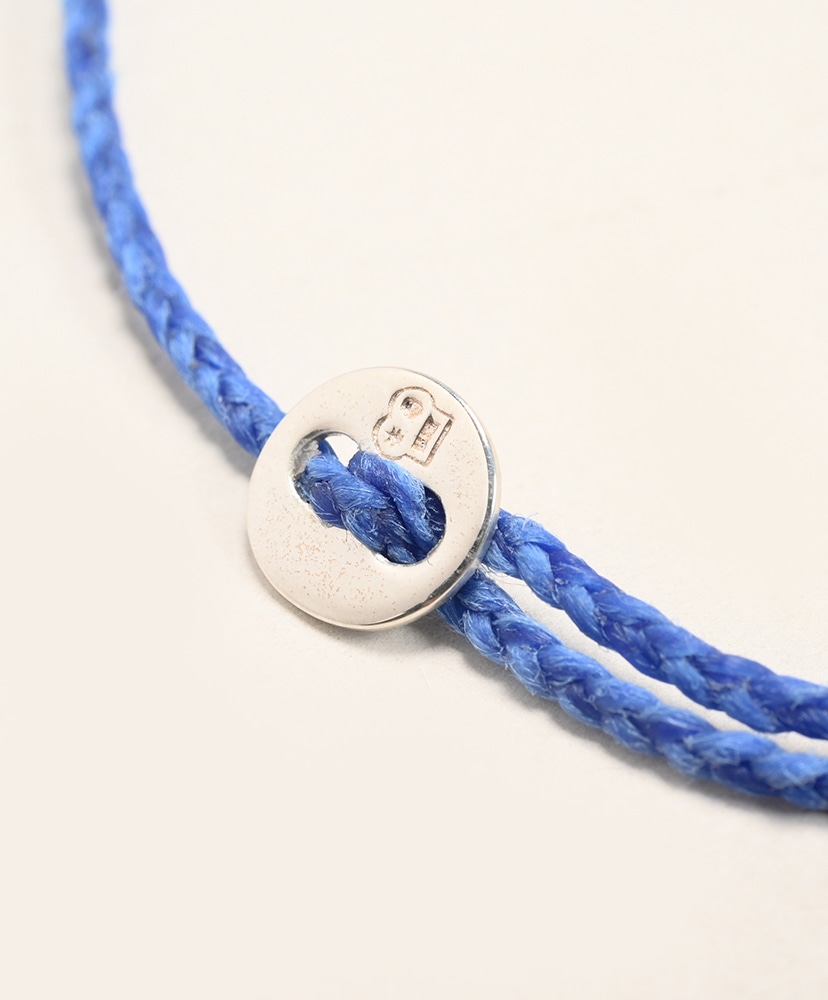 Signiture Thin Cord Anklet SS Royal Blue/ロイヤルブルー ONE