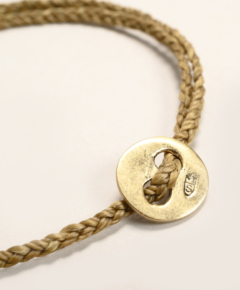 Signiture Thick Cord Bracelet YB Toffe/トフィー ONE