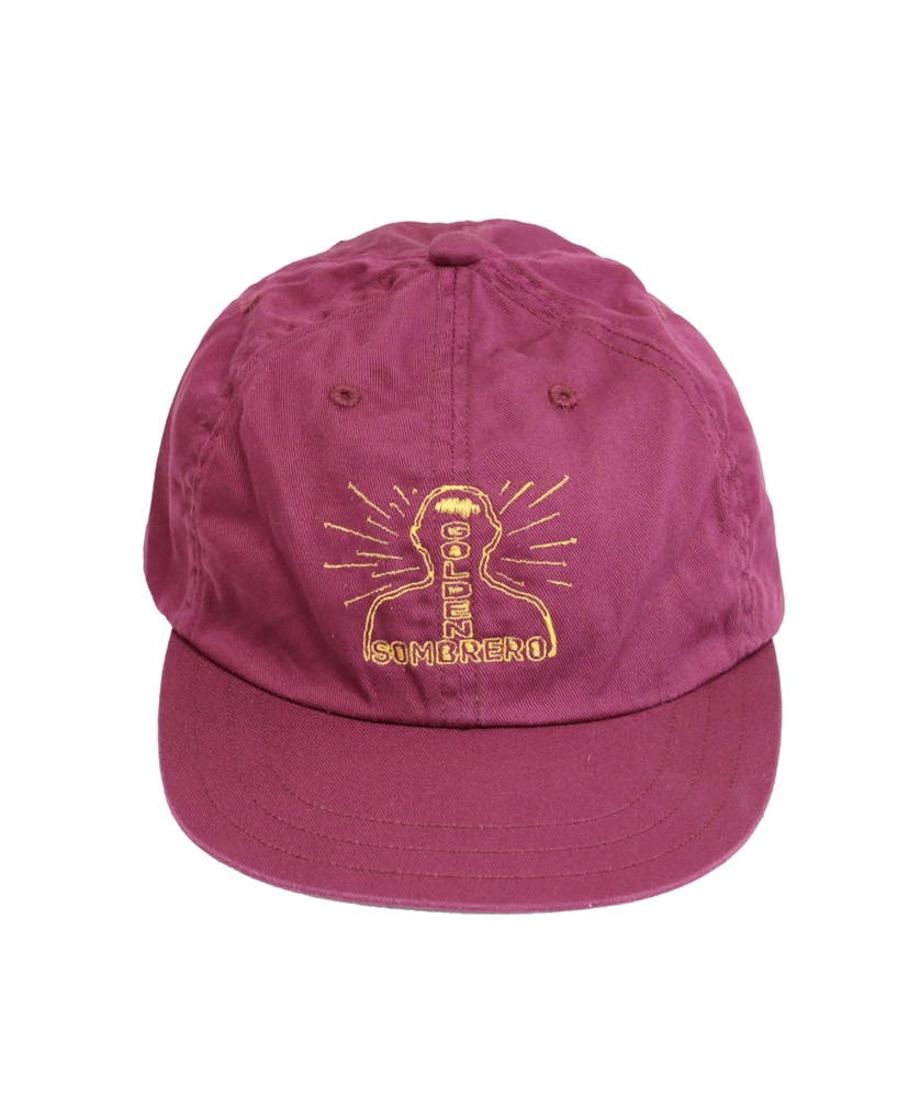 Golden Sombrero Logo Cap Burgundy/バーガンディ FREE(UNISEX)