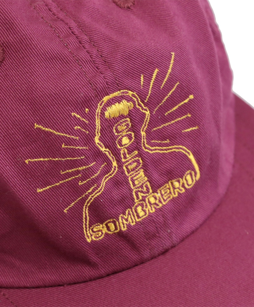 Golden Sombrero Logo Cap Burgundy/バーガンディ FREE(UNISEX)