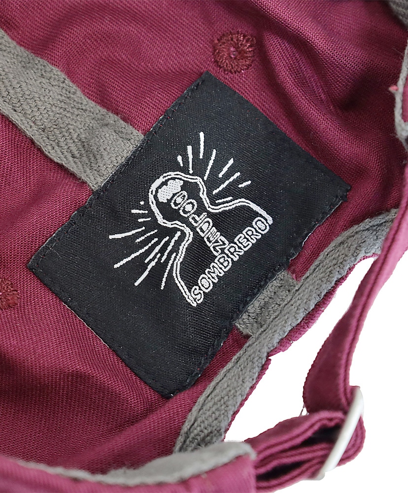 Golden Sombrero Logo Cap Burgundy/バーガンディ FREE(UNISEX)