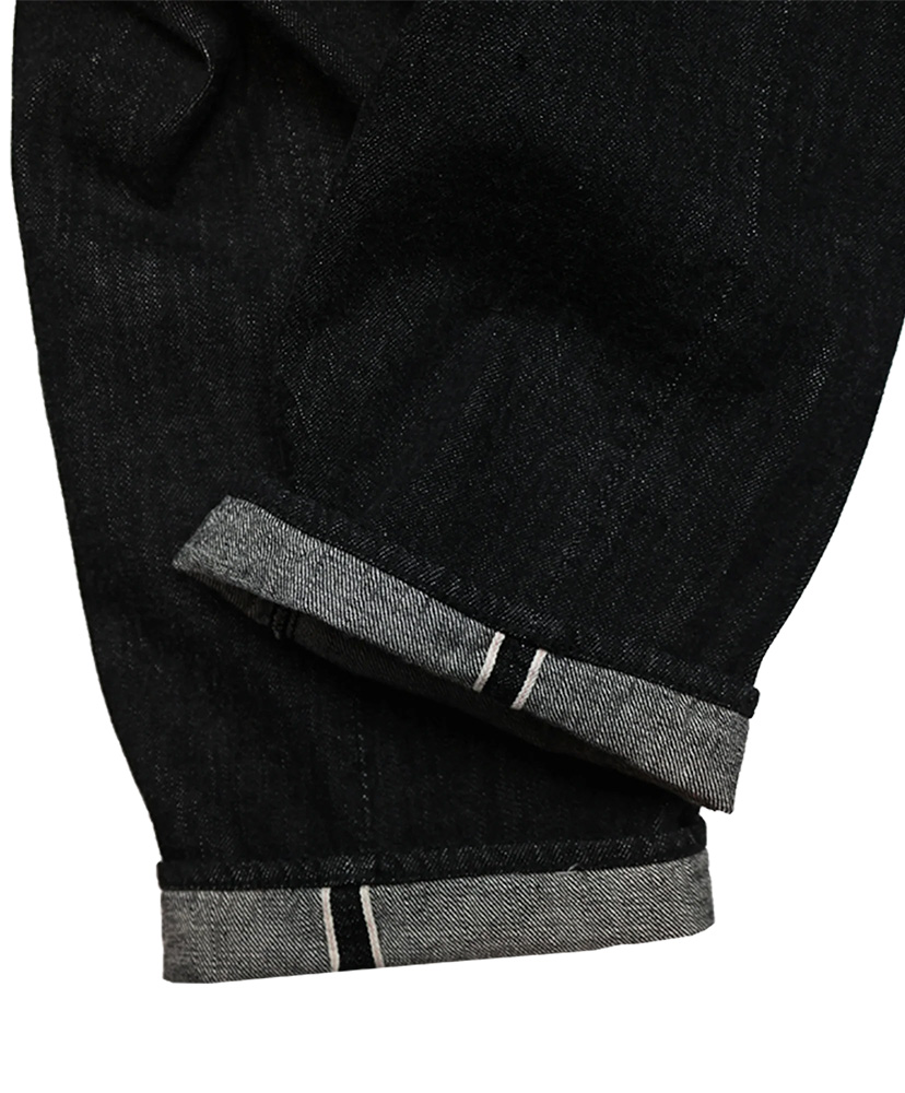 Wide Black Selvedge Denim(Super Smooth One wash/ワンウォッシュ 29(MEN)