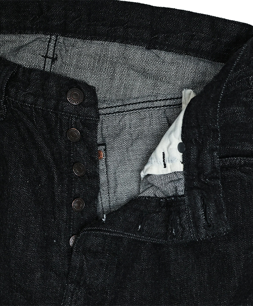 Wide Black Selvedge Denim(Super Smooth One wash/ワンウォッシュ 29(MEN)
