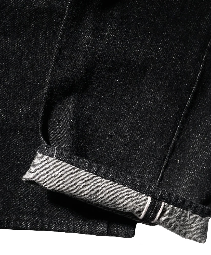 Srtaight Black Selvedge Denim One wash/ワンウォッシュ 29(MEN)
